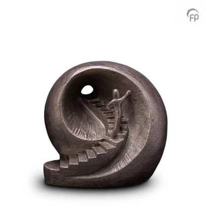 UGKS 041 B Keramische urn zilver Naar het licht