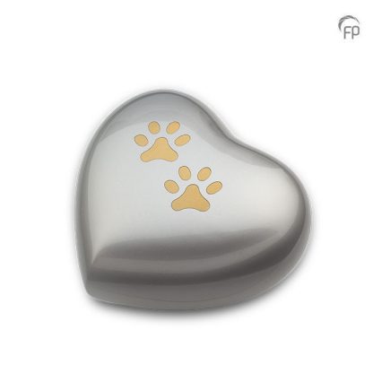 HUH 015 M Metaal dierenurn hart medium