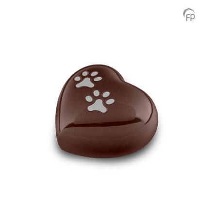 HUH 012 Metaal dieren keepsake hart