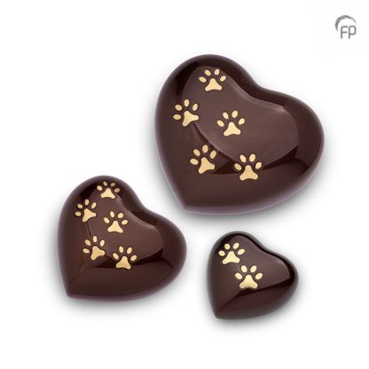 HUH 012 Metaal dieren keepsake hart - Afbeelding 2