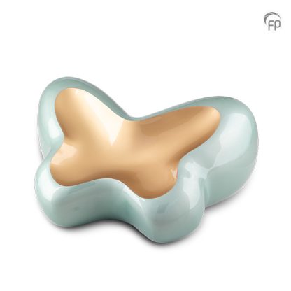 FPU 107 Metaal urn Butterfly