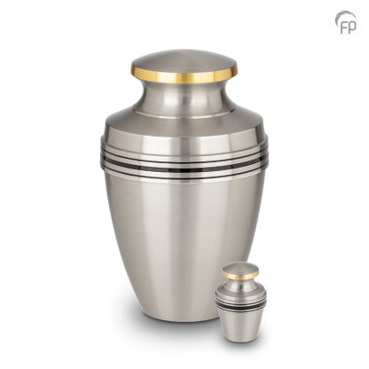 HU 182 Metaal urn - Afbeelding 2