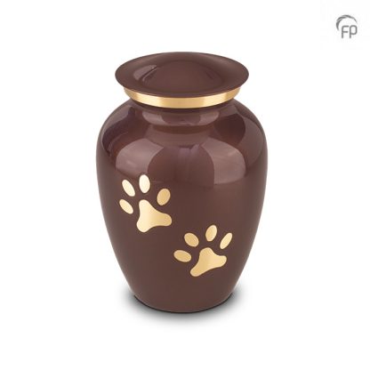 HU 197 L Metaal dierenurn groot