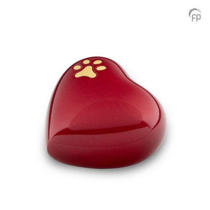 HUH 213 Metaal dieren keepsake hart